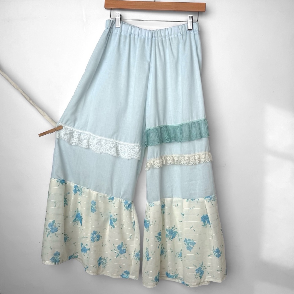 handmade patchwork pants - Picture 2 of 5